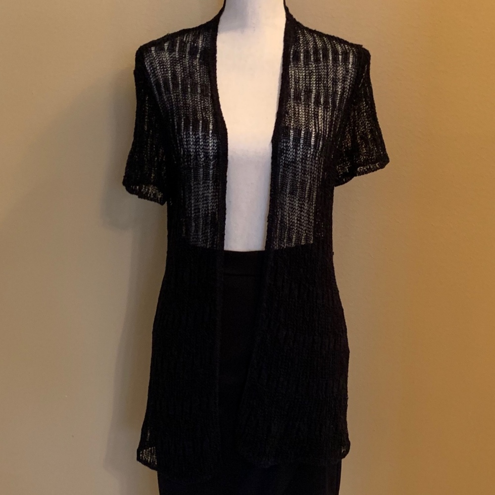 Coldwater Creek Pointelle Cardigan A2